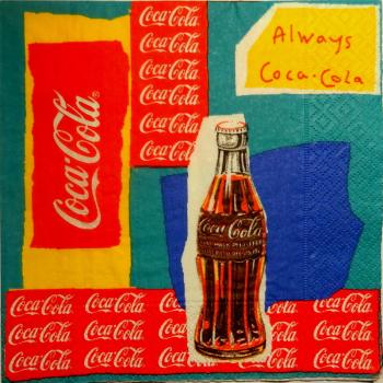 001 Coca Cola - 3-lagig - (grün)